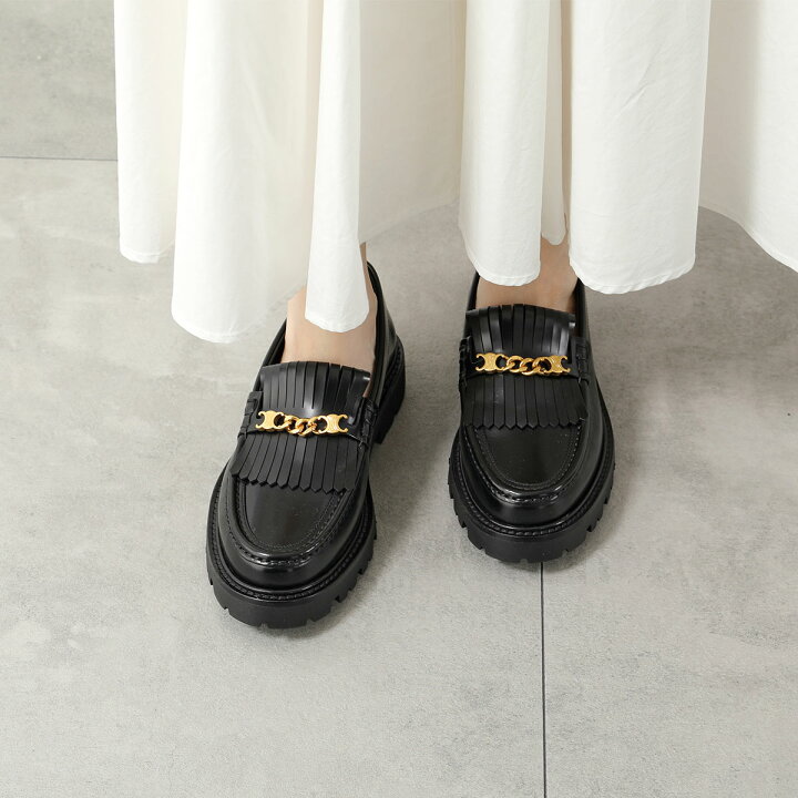 楽天市場】CELINE セリーヌ ローファー MARGARET マーガレット 