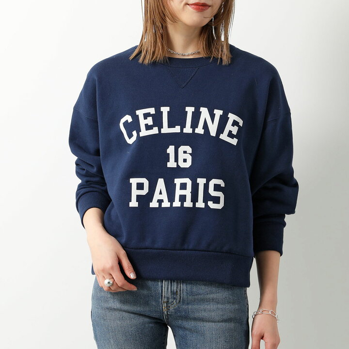 楽天市場】CELINE セリーヌ トレーナー 2Y09E649W.07OW レディース 