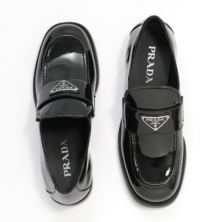 楽天市場】PRADA プラダ ローファー 1D168N 069 レディース パテント 