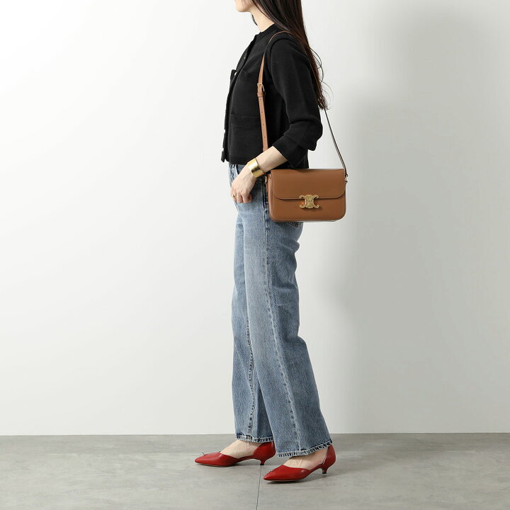 楽天市場】CELINE セリーヌ ショルダーバッグ Classique Triomphe