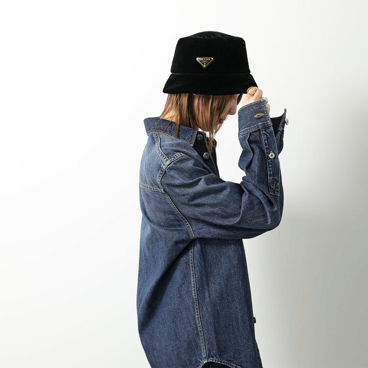 楽天市場】PRADA プラダ バケットハット 1HC137 068 レディース  