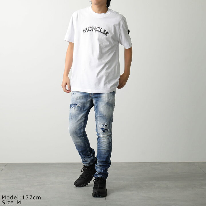楽天市場】MONCLER モンクレール Tシャツ 8C00002 89A17 メンズ クルー 