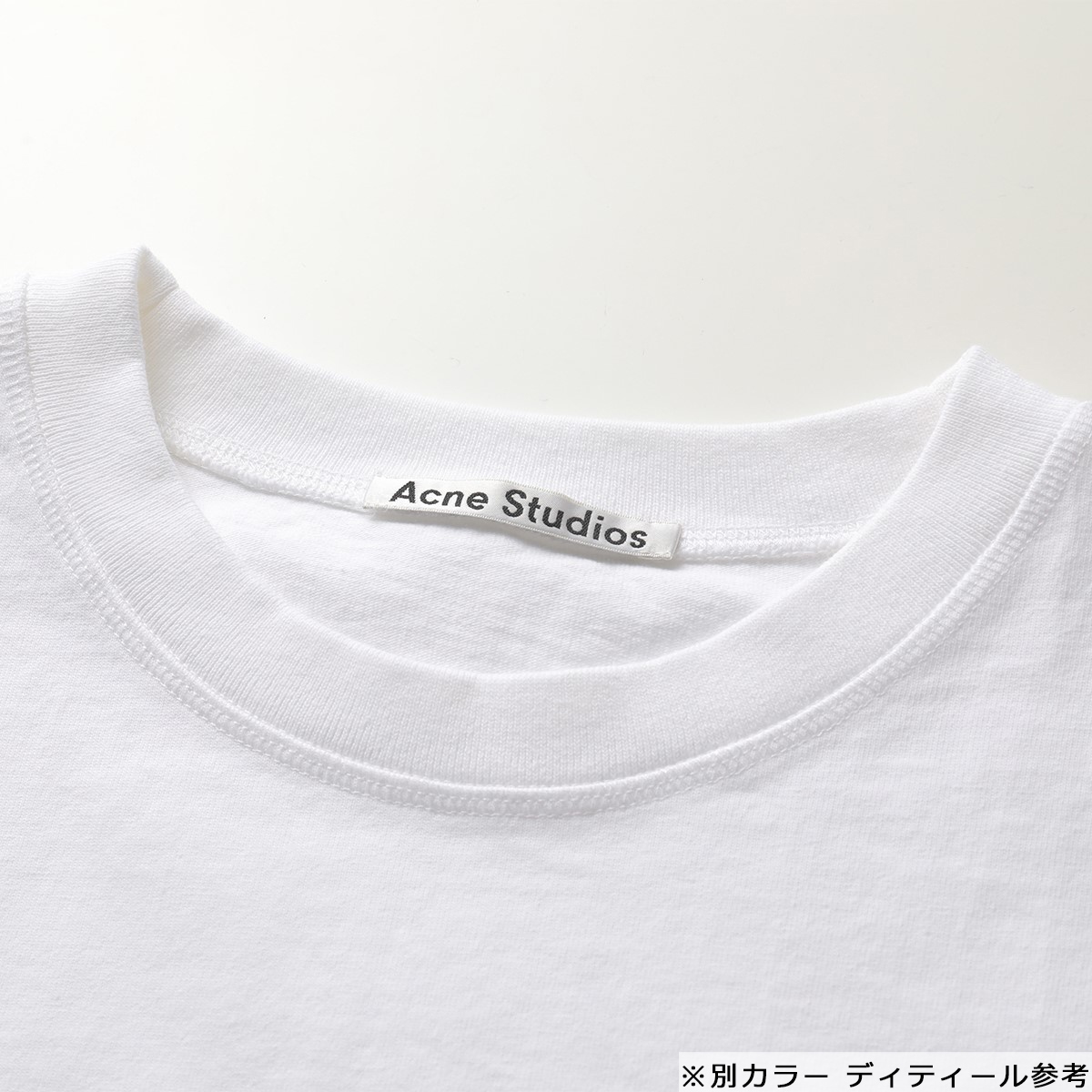 Acne Studios アクネストゥディオズ FN WN DRES000316 リバースロゴTシャツドレス 半袖 ワンピース Tシャツ Black  レディース | インポートセレクト musee