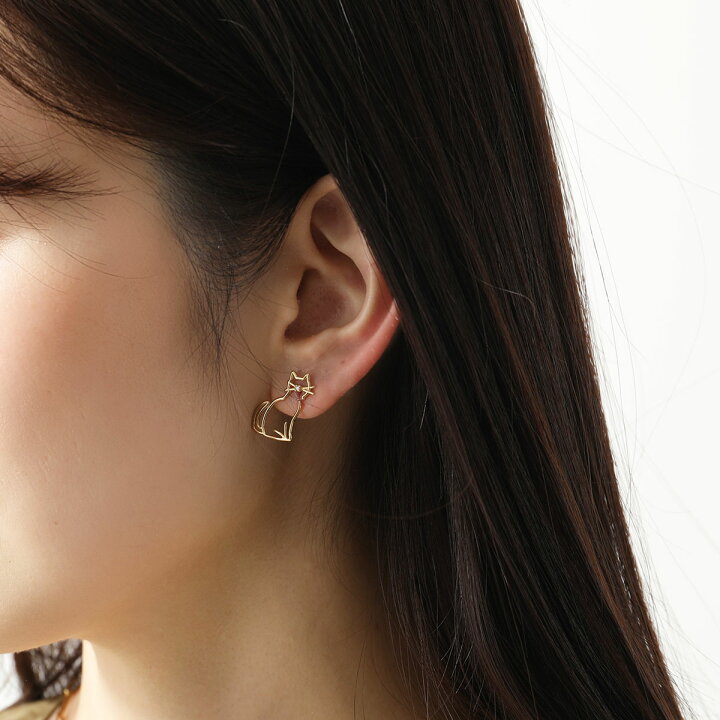 楽天市場】ALIITA アリータ ピアス MIAU BRILLANTE EARRING SINGLE  