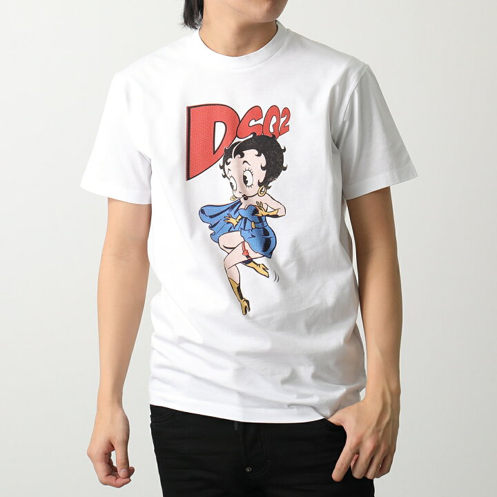 楽天市場】DSQUARED2 ディースクエアード Tシャツ BETTY BOOP COOL FIT 