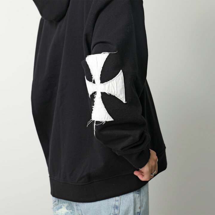 楽天市場】ASKYURSELF アスクユアセルフ パーカー CROSS PATCH ZIP  