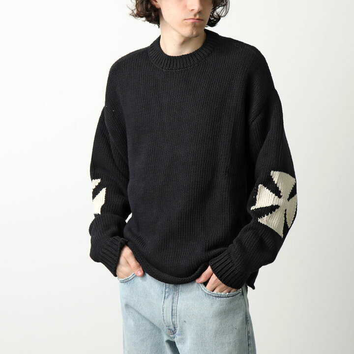 楽天市場】ASKYURSELF アスクユアセルフ ニット CHUNKY CROSS KNIT  