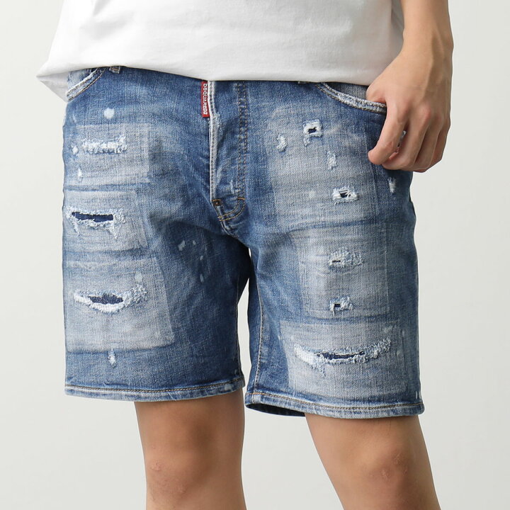 楽天市場】DSQUARED2 ディースクエアード ハーフパンツ MARINE SHORTS  