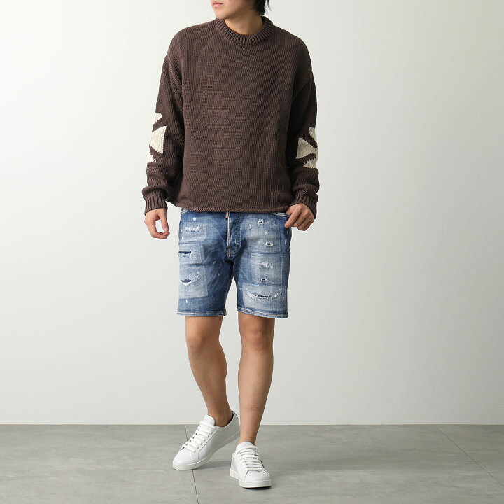 楽天市場】DSQUARED2 ディースクエアード ハーフパンツ MARINE SHORTS 