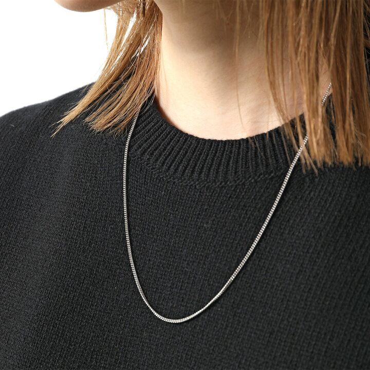 楽天市場】TOMWOOD トムウッド ネックレス Curb Chain Slim 20.5inch 