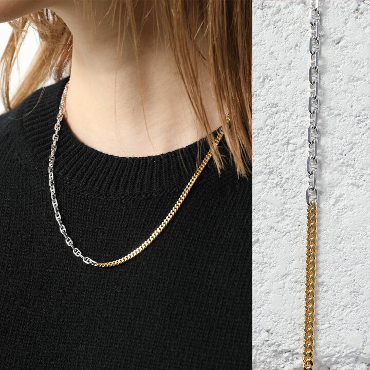 楽天市場】TOMWOOD トムウッド ネックレス Rue Chain Duo 18inch 