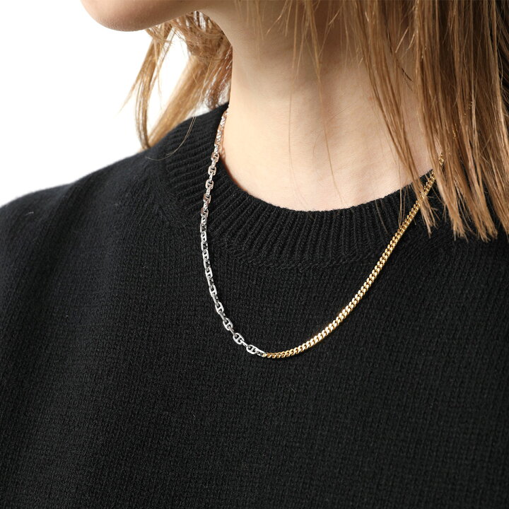 楽天市場】 TOMWOOD トムウッド ネックレス Rue Chain Duo 18inch 
