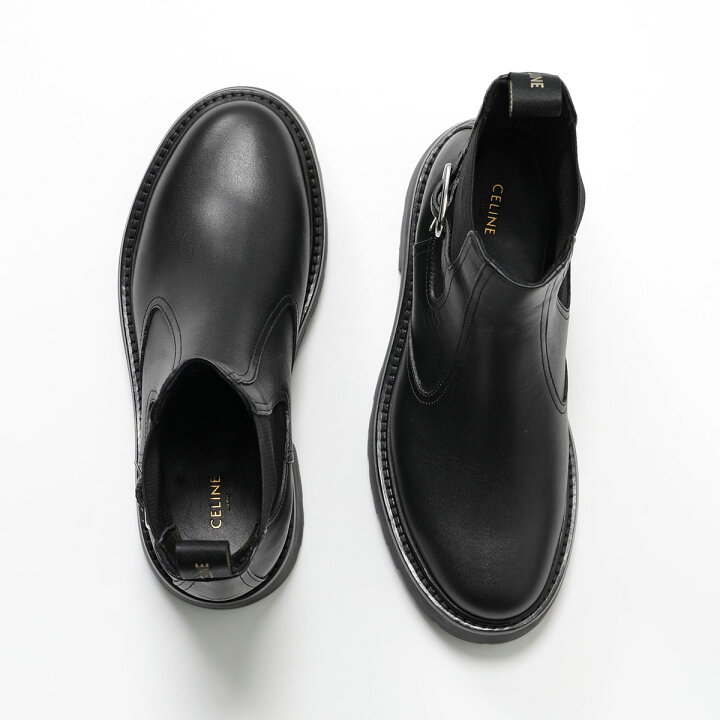 楽天市場】CELINE セリーヌ ショートブーツ CHELSE BOOTS 45 BULKY 