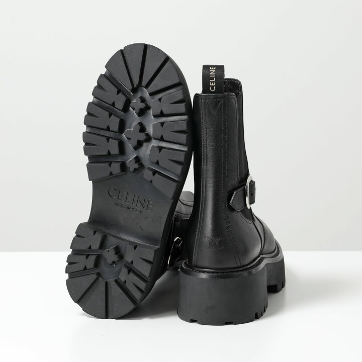 楽天市場】CELINE セリーヌ ショートブーツ CHELSE BOOTS 45 BULKY 