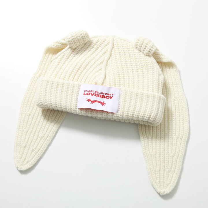 楽天市場】CHARLES JEFFREY LOVERBOY ニット帽 CHUNKY RABBIT BEANIE 