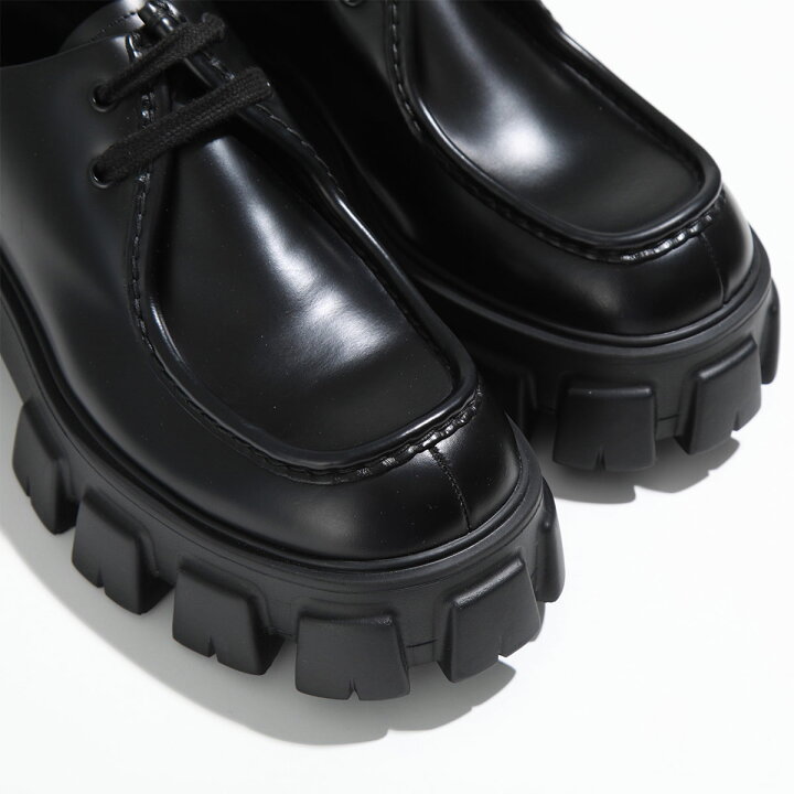 楽天市場】PRADA プラダ ダービーシューズ Monolith モノリス 2EE355 