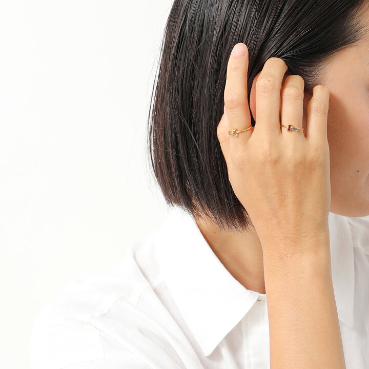 楽天市場】ALIITA アリータ リング TU Y YO BAGUETTE RING レディース 