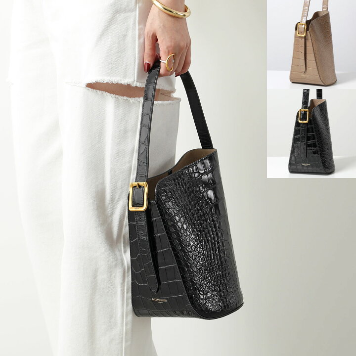 楽天市場】J&M DAVIDSON ミニ クイバー バケット EMBOSSED CROC MINI  