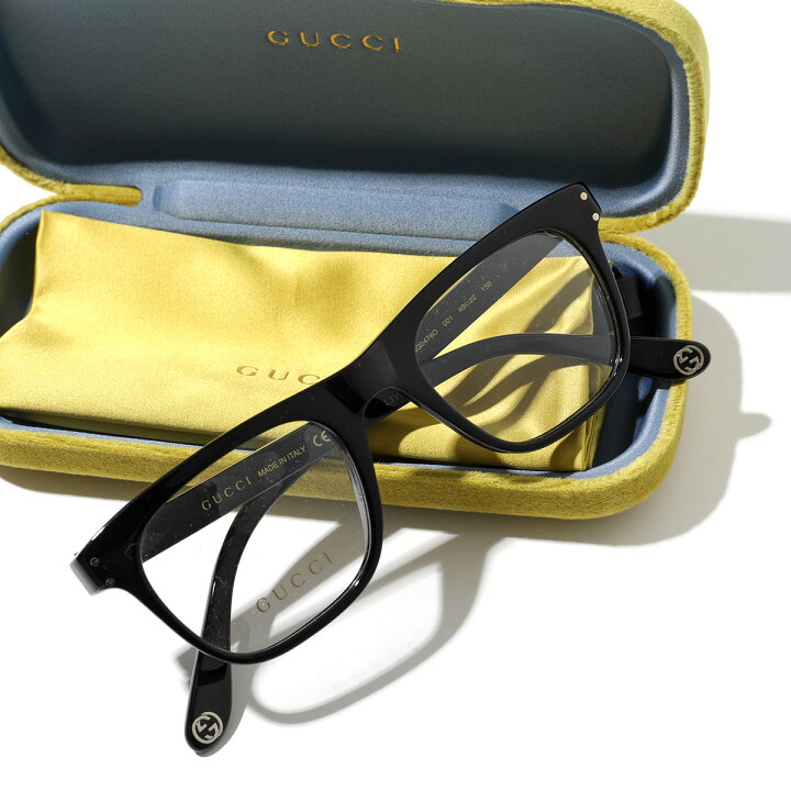 楽天市場】GUCCI グッチ メガネ GG0476O レディース ウェリントン型  
