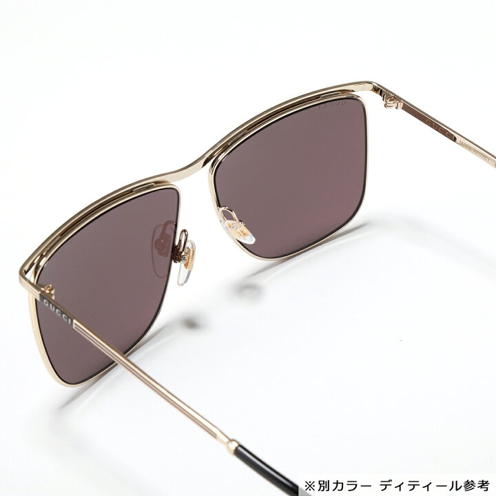 楽天市場】GUCCI グッチ サングラス GG0821S レディース スクエア型 