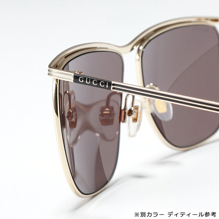 楽天市場】GUCCI グッチ サングラス GG0821S レディース スクエア型 