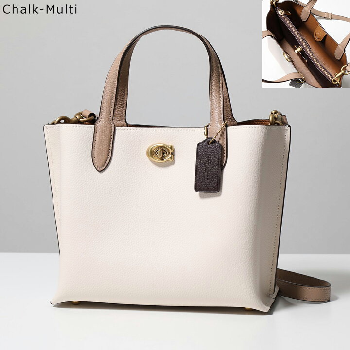 楽天市場】COACH コーチ ハンドバッグ ウィロウ トート 24 C8561  