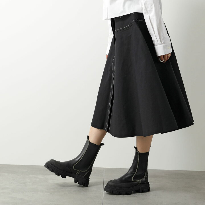 Marni マルニ スウェード シルクニット スカート 