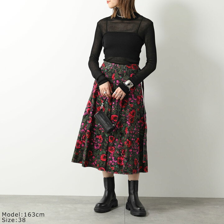 楽天市場】MARNI マルニ フレアスカート GOMA0186A1 TCW41 レディース  