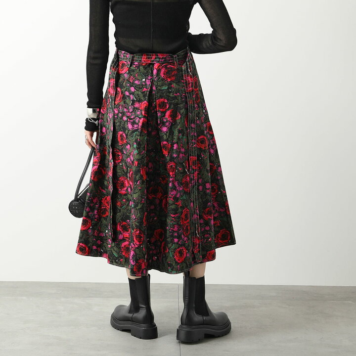 楽天市場】MARNI マルニ フレアスカート GOMA0186A1 TCW41 レディース  