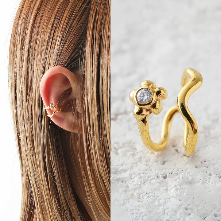 楽天市場】MARIA BLACK マリアブラック イヤーカフ Meadow Earcuff 