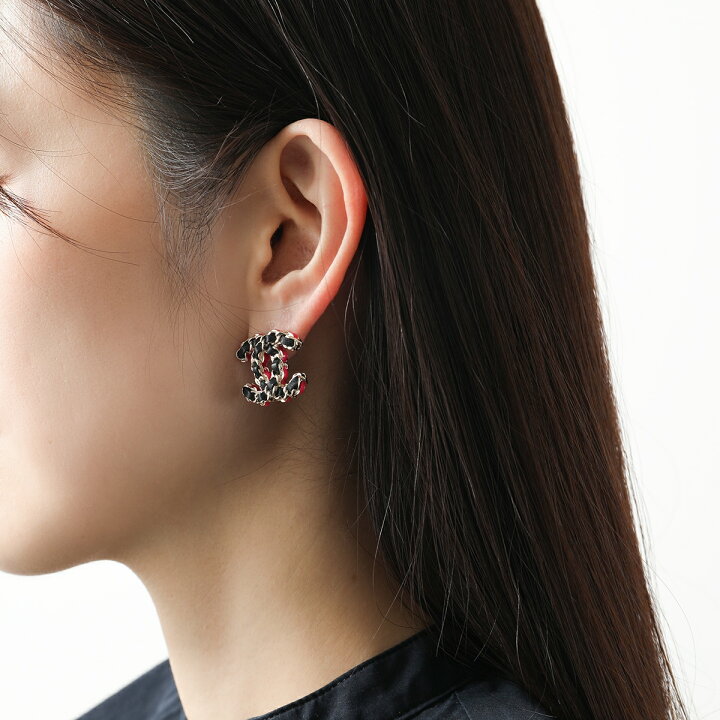 楽天市場】CHANEL シャネル ピアス ABB474 B14180 レディース ココ  