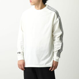 Y-3 ワイスリー Tシャツ 3S LS TEE 3ストライプス ロングスリーブ ティー IR6268 IV5622 メンズ 長袖 ロンTクルーネック カットソー カラー2色