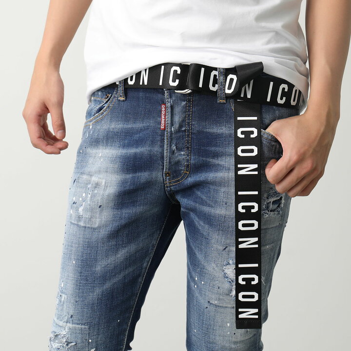 楽天市場】DSQUARED2 ディースクエアード ベルト BE ICON ビーアイコン 