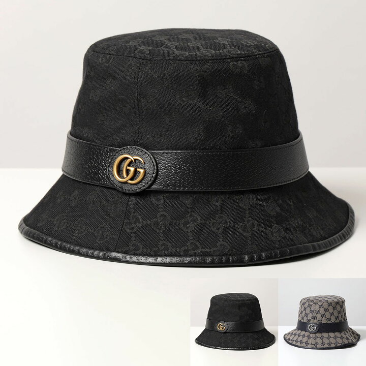 楽天市場】GUCCI グッチ バケットハット 576587 4HG53 メンズ ダブルG 