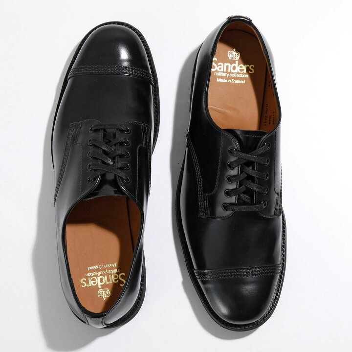 楽天市場】Sanders サンダース レザーシューズ Military Derby Shoe 