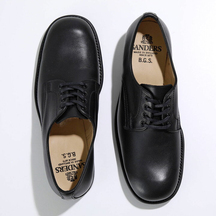 楽天市場】Sanders サンダース レザーシューズ Plain Toe Shoe 