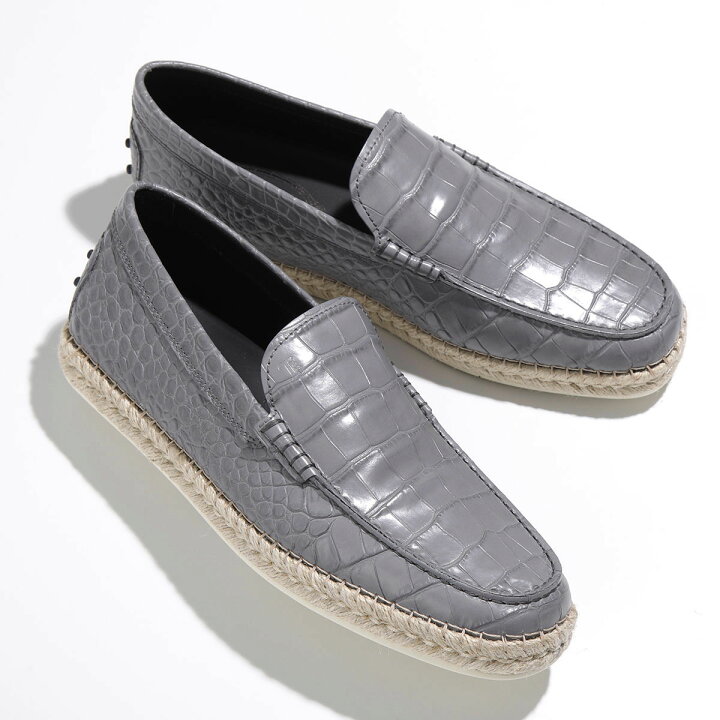 楽天市場】TODS トッズ エスパドリーユ XXM66B0BM40COR メンズ レザー 