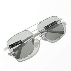 BALENCIAGA バレンシアガ サングラス BB0116SA メンズ ティアドロップ型 アジアンフィット メガネ 眼鏡 ロゴ アイウェア 004/GREY-GREY-GREY 【po_jyuuu】
