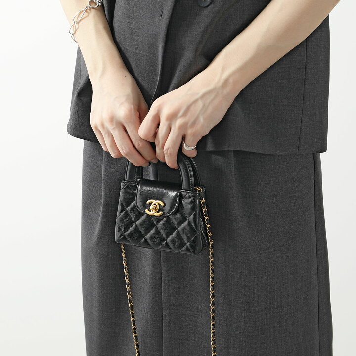 楽天市場】CHANEL シャネル ショルダーバッグ chanelkelly ミニケリー 