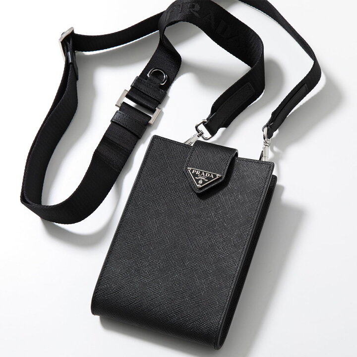 楽天市場】PRADA プラダ フォンケース 2ZH179 053 メンズ レザー  