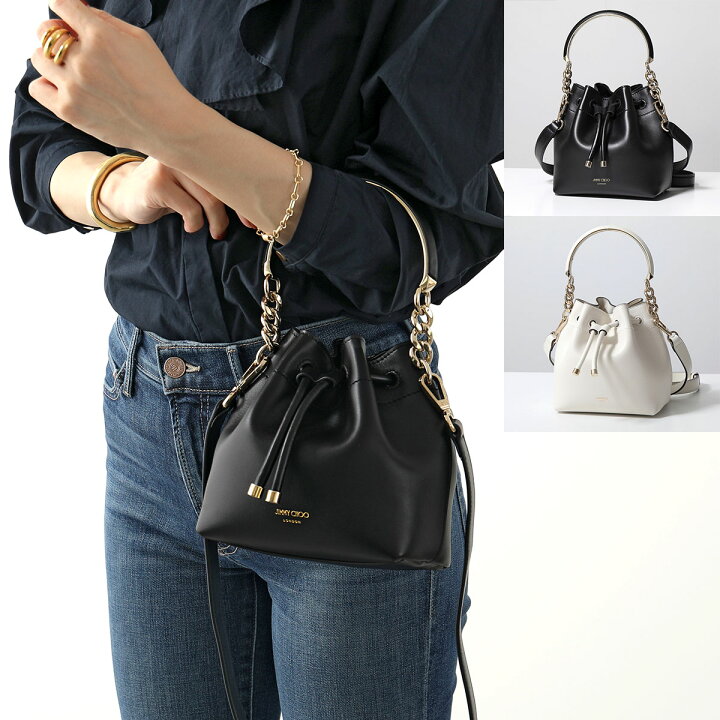 楽天市場】Jimmy Choo ジミーチュウ ショルダーバッグ BON BON BUCKET 