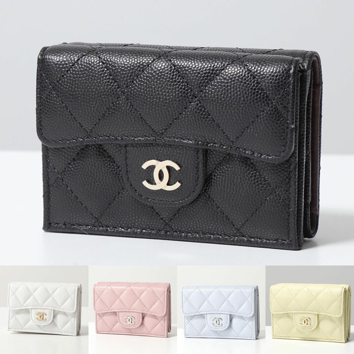 楽天市場】CHANEL シャネル 三つ折り財布 AP0230 B10583 Y33352 Y04059  
