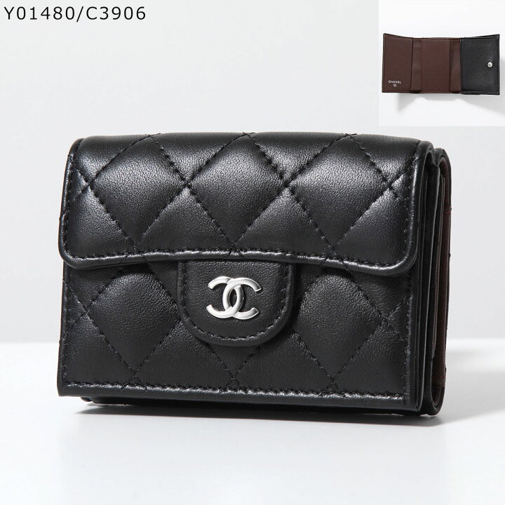 楽天市場】CHANEL シャネル 三つ折り財布 AP0230 B10583 Y33352 Y04059 