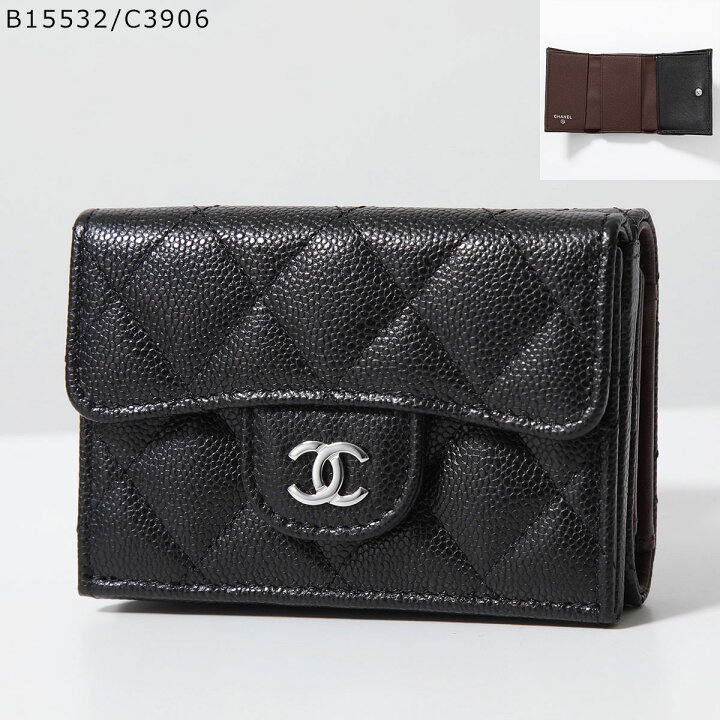楽天市場】CHANEL シャネル 三つ折り財布 AP0230 B10583 Y33352 Y04059 