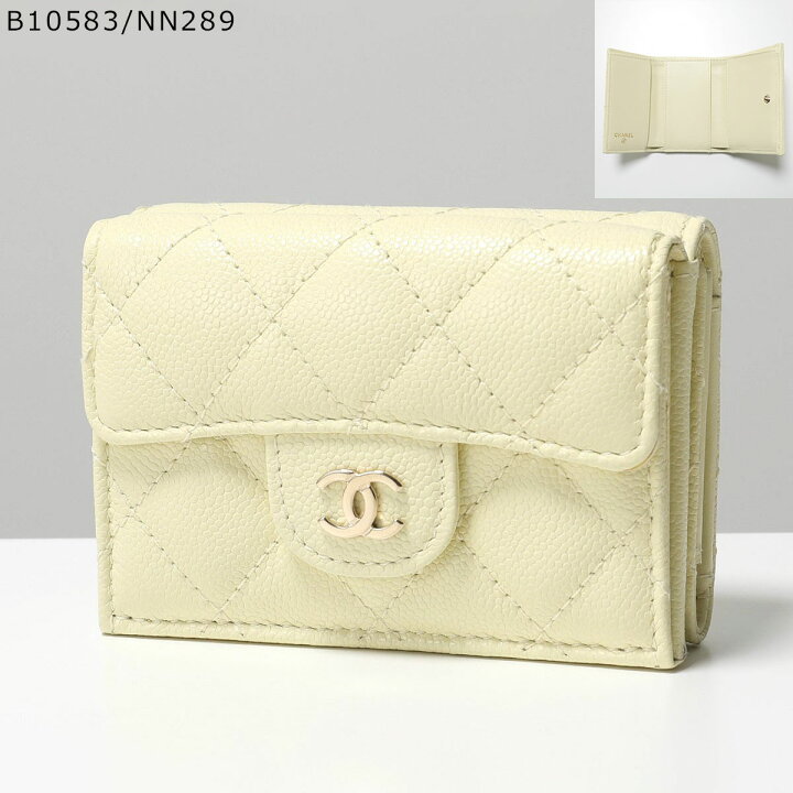 楽天市場】CHANEL シャネル 三つ折り財布 AP0230 B10583 Y33352 Y04059 