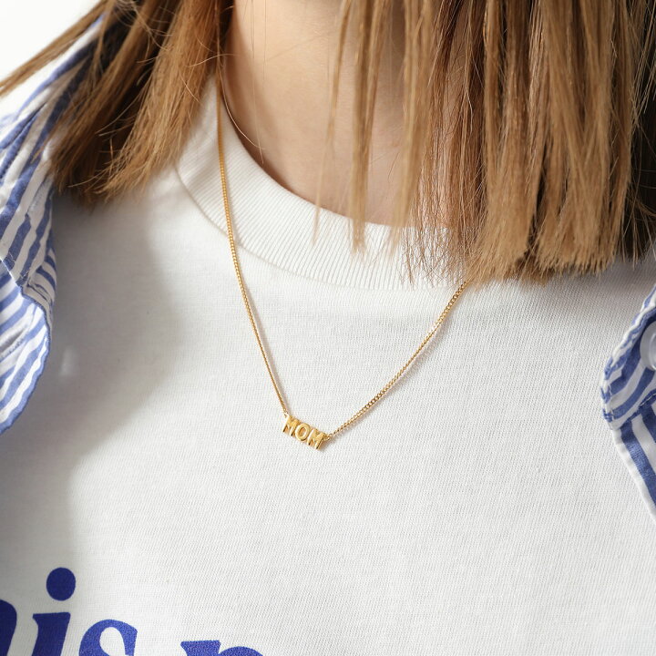 楽天市場】MARIA BLACK マリアブラック ネックレス Mom Necklace マム 