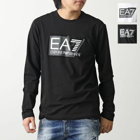 EA7 EMPORIO ARMANI エアセッテ エンポリオアルマーニ Tシャツ 3DPT64 PJ03Z メンズ 長袖 ロンT ロゴT カットソー ストレッチ カラー2色