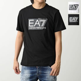 EA7 EMPORIO ARMANI エアセッテ エンポリオアルマーニ Tシャツ 3DPT81 PJM9Z メンズ 半袖 カットソー クルーネック ロゴT コットン カラー2色【po_jyuuu】