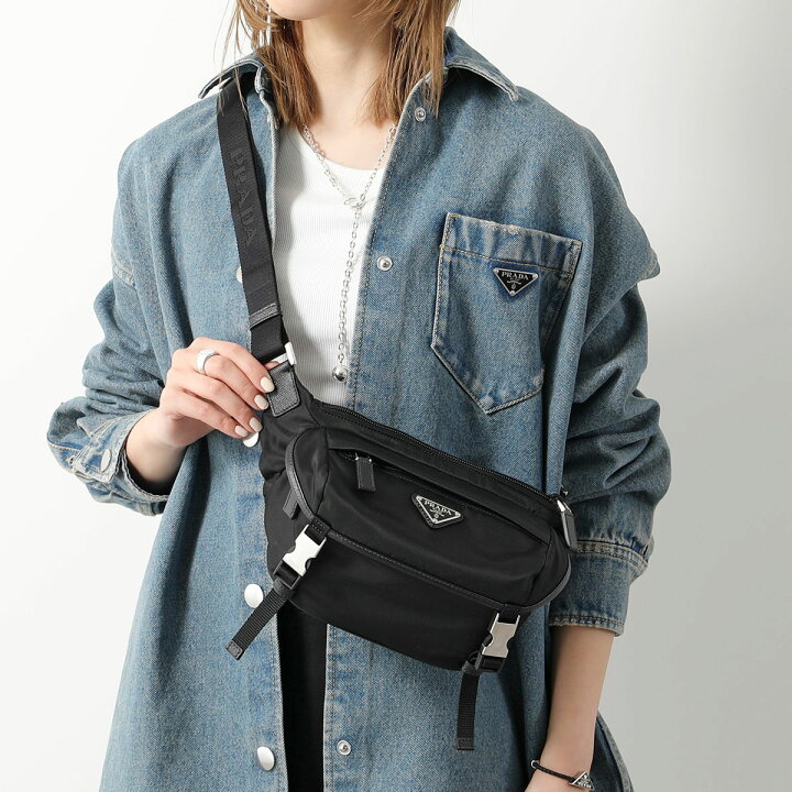 楽天市場】PRADA プラダ ボディバッグ 2VH171 OOO 2DMG レディース Re  
