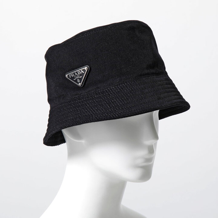 楽天市場】PRADA プラダ バケットハット 2HC137 1JHC メンズ 